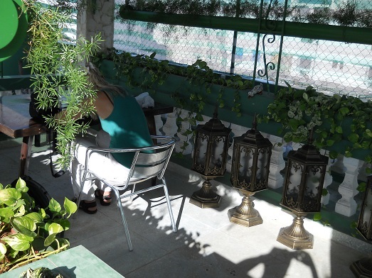 'Roof terrace' Casas particulares are an alternative to hotels in Cuba.